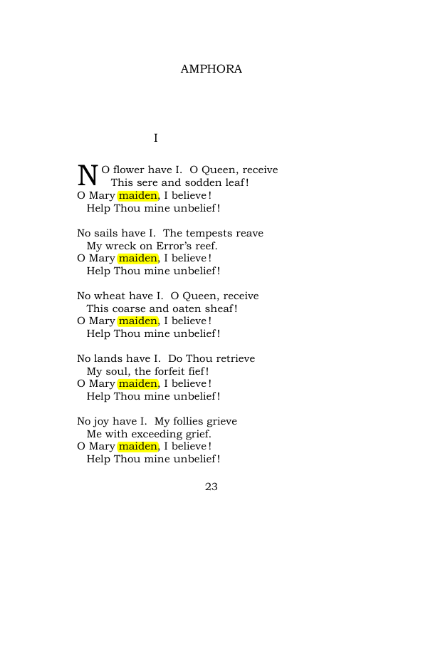 Original scan of Hail Mary, PDF page 30