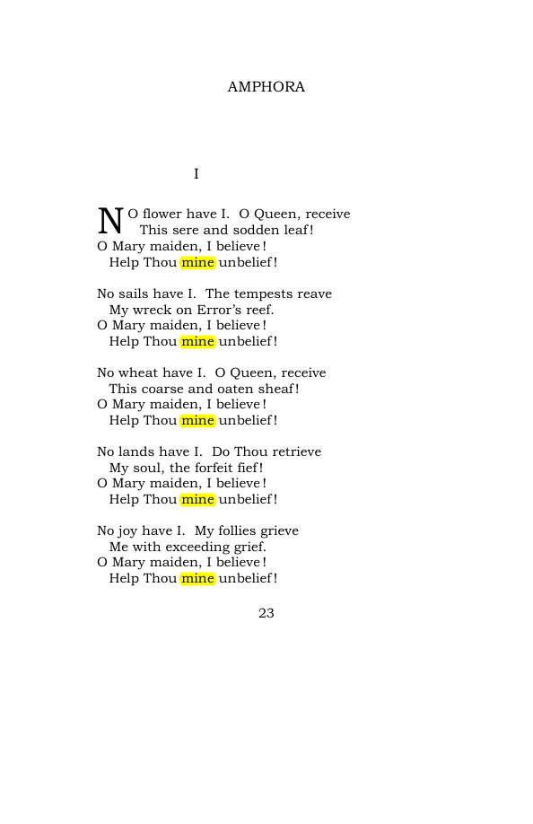 Original scan of Hail Mary, PDF page 30