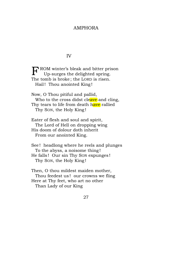 Original scan of Hail Mary, PDF page 34