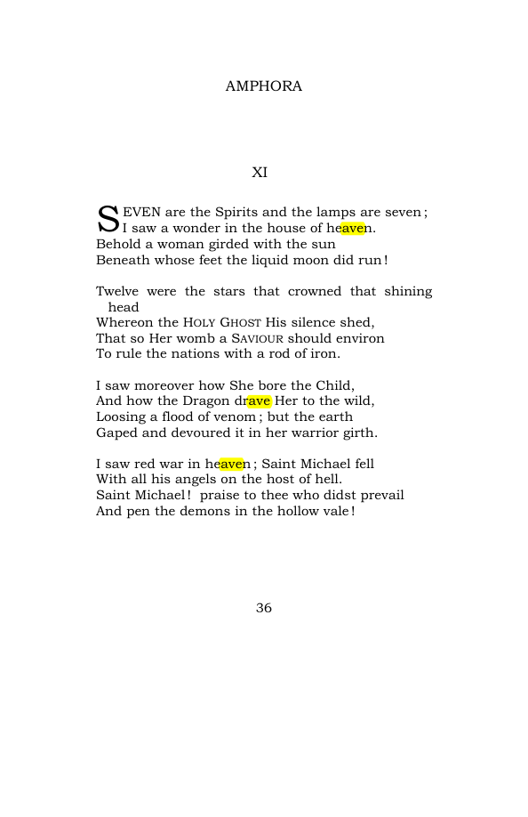 Original scan of Hail Mary, PDF page 43