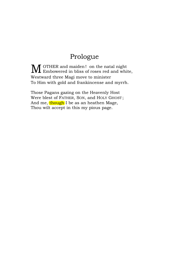 Original scan of Hail Mary, PDF page 6