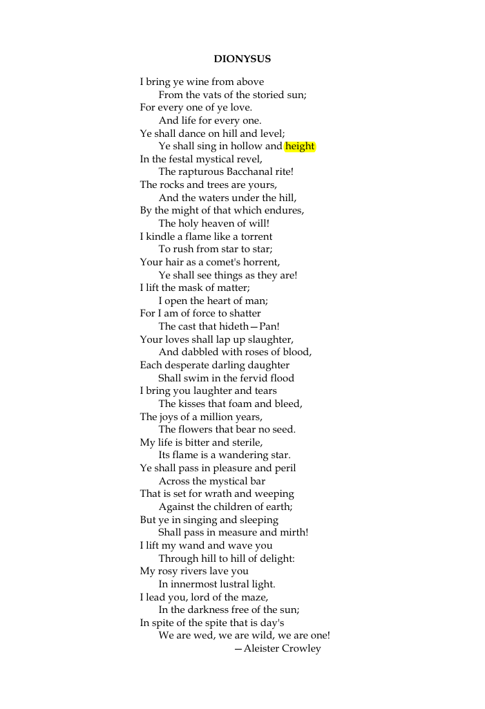Original scan of The Oriflamme, Vol. I, No. I, PDF page 2