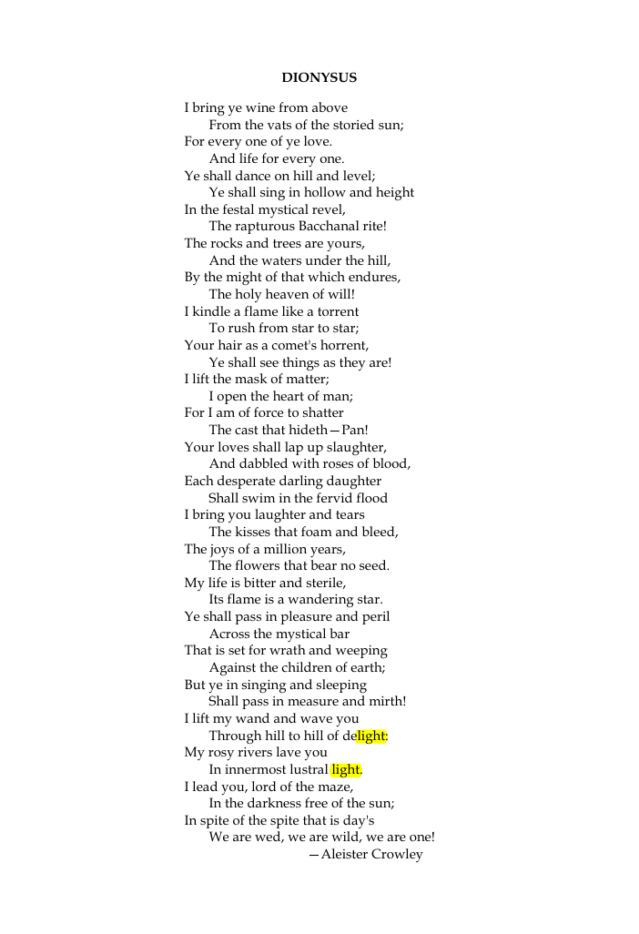Original scan of The Oriflamme, Vol. I, No. I, PDF page 2