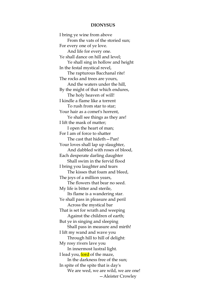 Original scan of The Oriflamme, Vol. I, No. I, PDF page 2