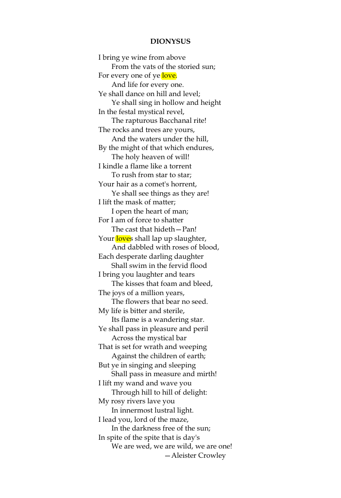 Original scan of The Oriflamme, Vol. I, No. I, PDF page 2