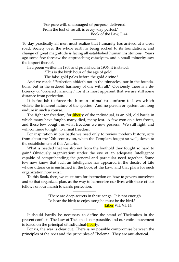 Original scan of The Oriflamme, Vol. I, No. I, PDF page 3