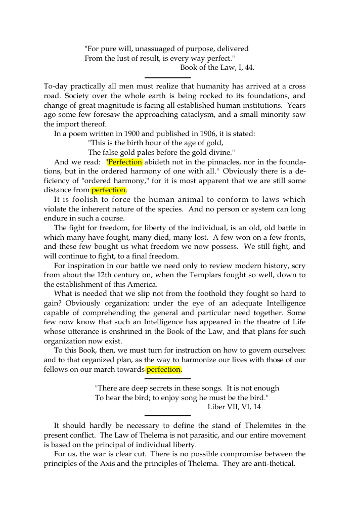 Original scan of The Oriflamme, Vol. I, No. I, PDF page 3