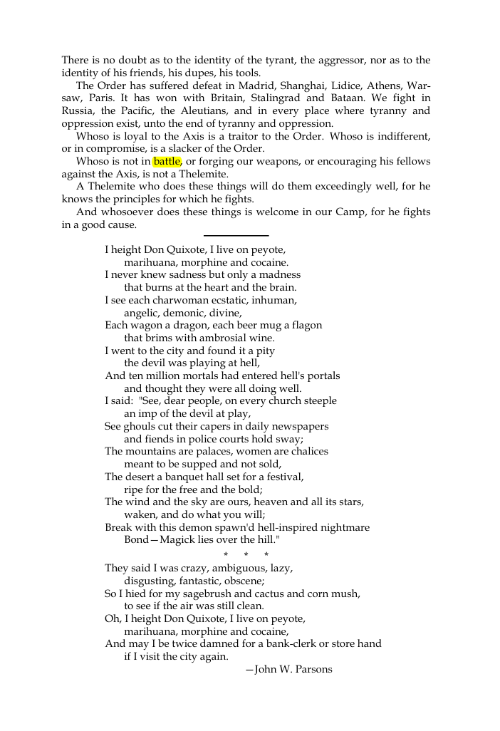 Original scan of The Oriflamme, Vol. I, No. I, PDF page 4
