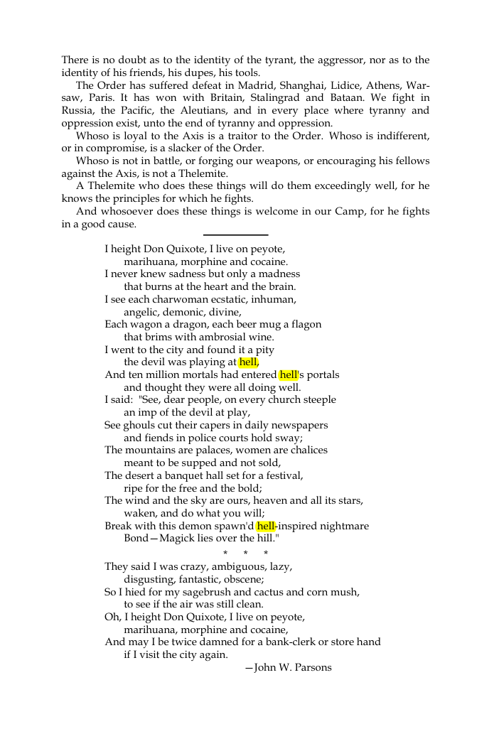 Original scan of The Oriflamme, Vol. I, No. I, PDF page 4