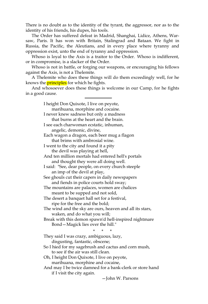 Original scan of The Oriflamme, Vol. I, No. I, PDF page 4