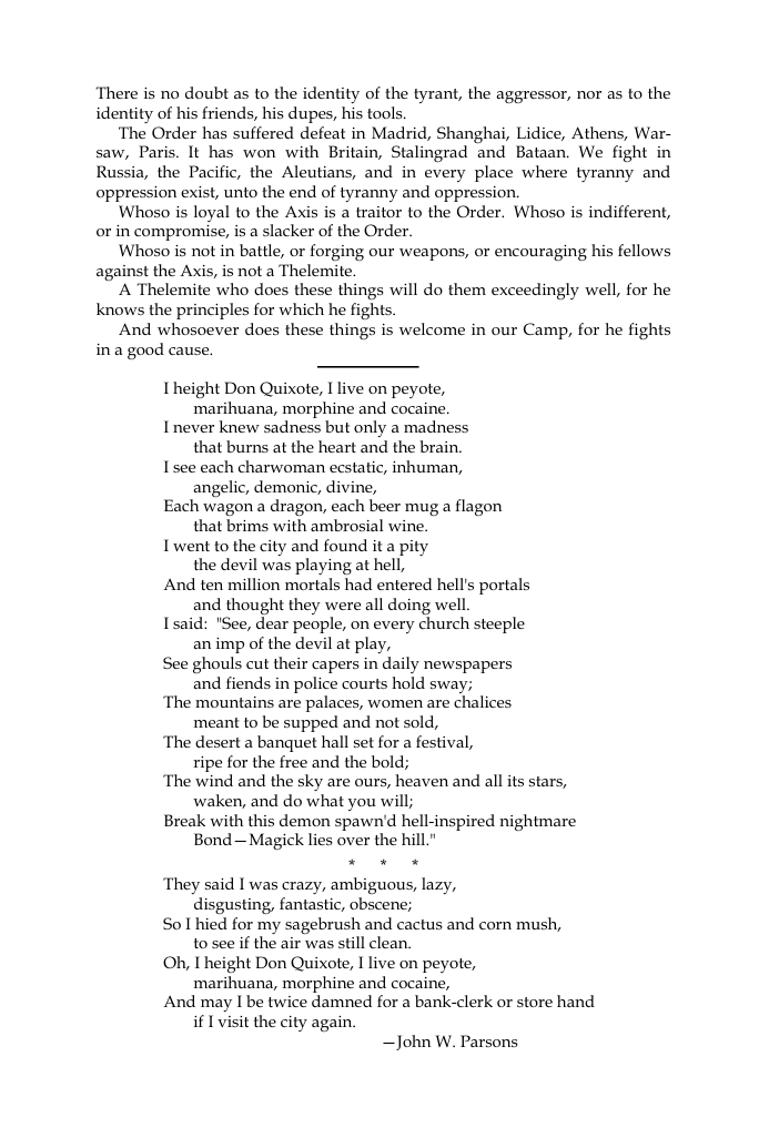 Original scan of The Oriflamme, Vol. I, No. I, PDF page 4