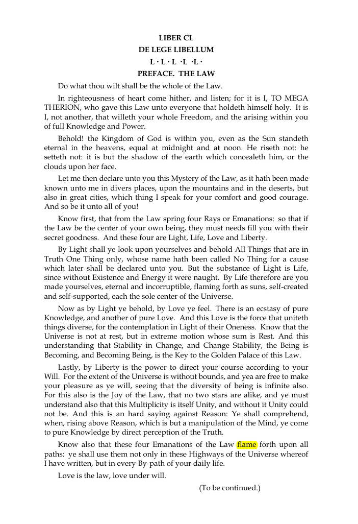Original scan of The Oriflamme, Vol. I, No. I, PDF page 5
