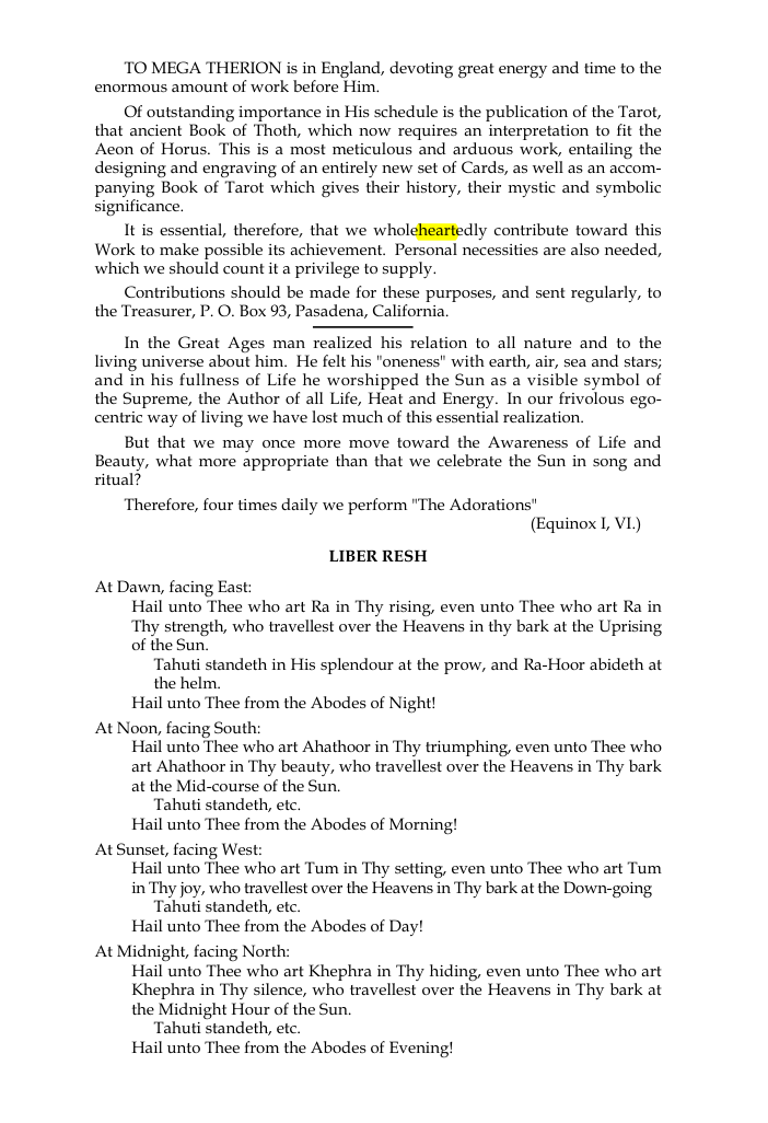 Original scan of The Oriflamme, Vol. I, No. I, PDF page 6