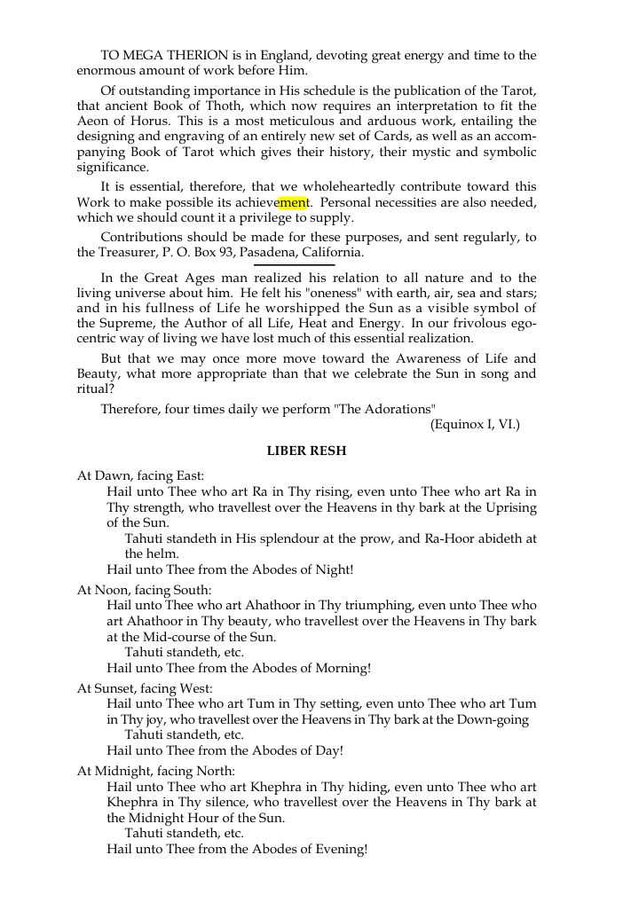 Original scan of The Oriflamme, Vol. I, No. I, PDF page 6