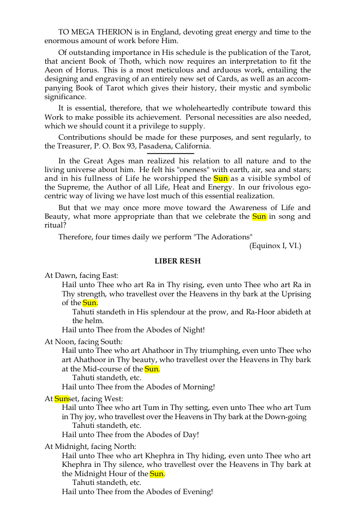 Original scan of The Oriflamme, Vol. I, No. I, PDF page 6
