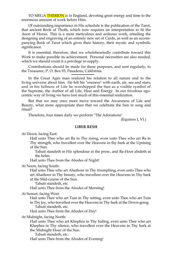 Original scan of The Oriflamme, Vol. I, No. I, PDF page 6