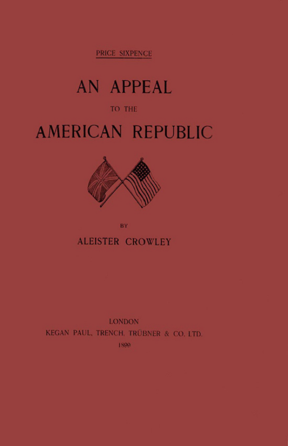 Original scan of An Appeal to the American Republic, PDF page 1