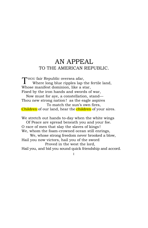 Original scan of An Appeal to the American Republic, PDF page 3