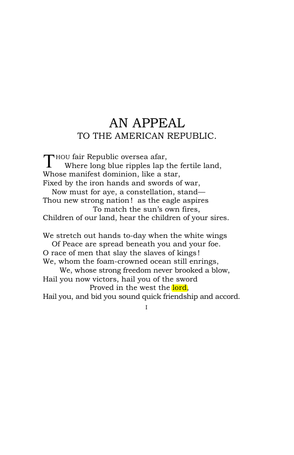 Original scan of An Appeal to the American Republic, PDF page 3