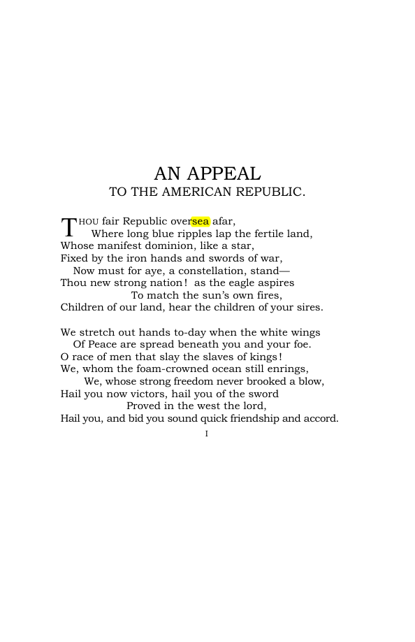 Original scan of An Appeal to the American Republic, PDF page 3