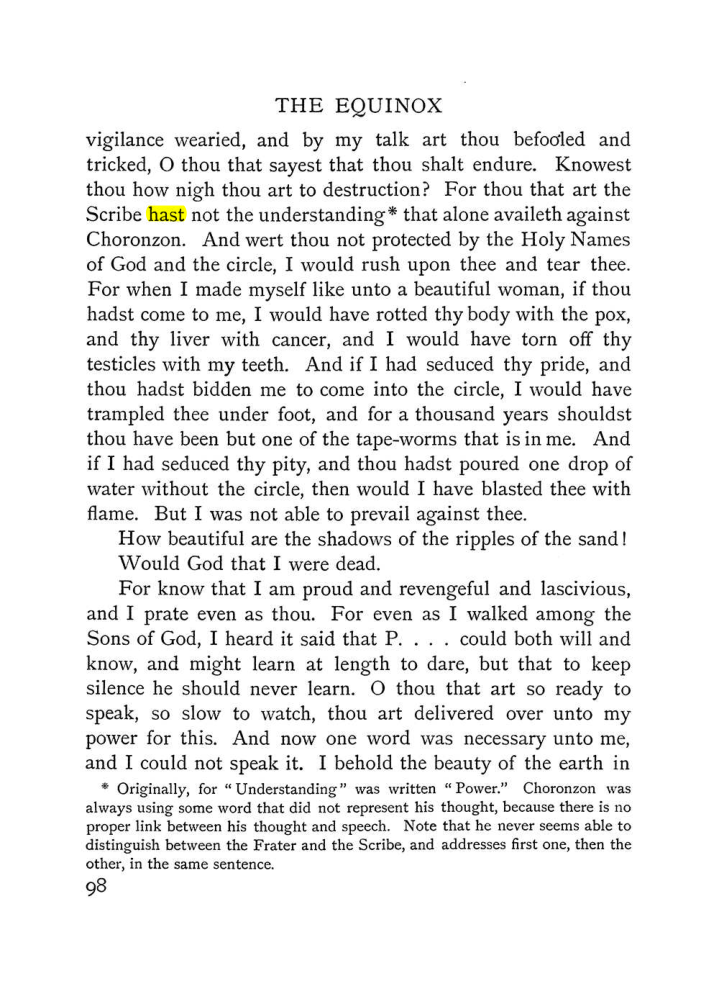 Original scan of The Vision and the Voice, PDF page 100