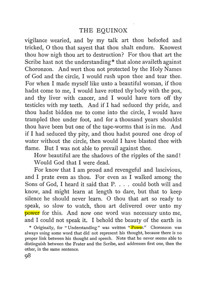 Original scan of The Vision and the Voice, PDF page 100