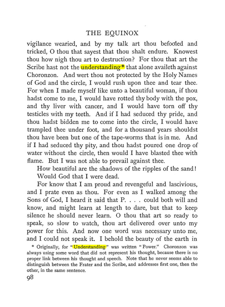 Original scan of The Vision and the Voice, PDF page 100