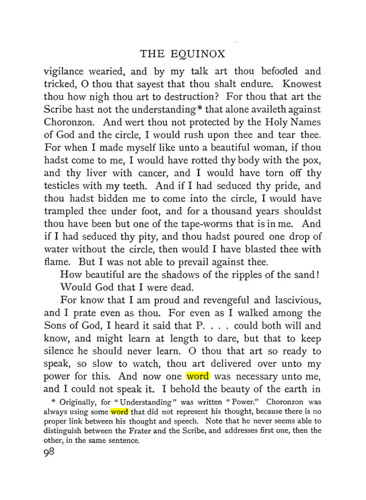 Original scan of The Vision and the Voice, PDF page 100