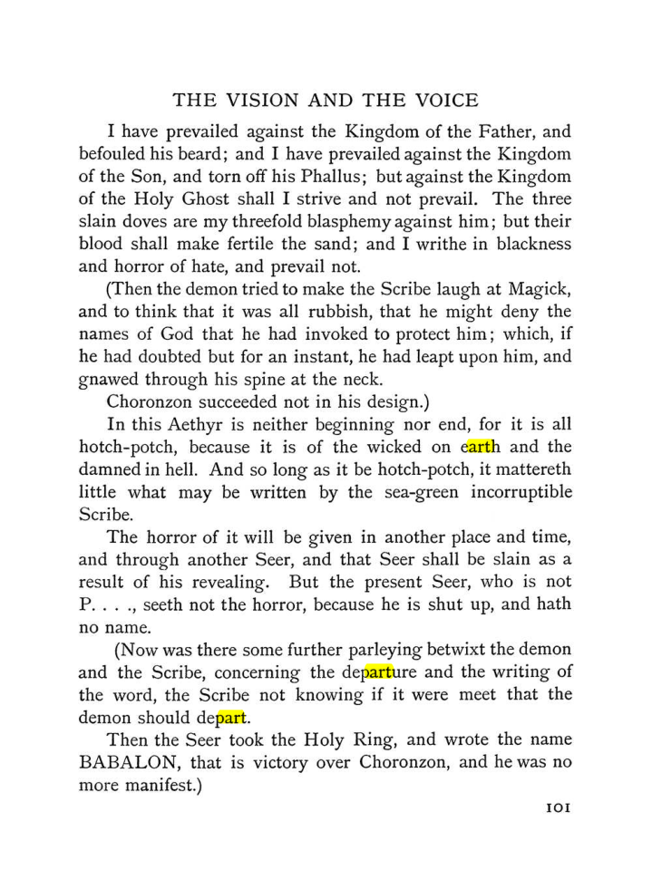 Original scan of The Vision and the Voice, PDF page 103