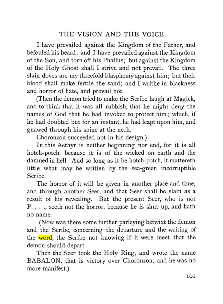 Original scan of The Vision and the Voice, PDF page 103