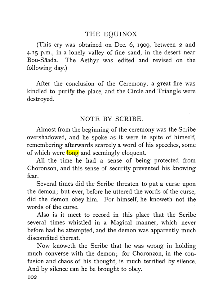 Original scan of The Vision and the Voice, PDF page 104
