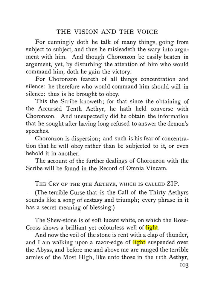 Original scan of The Vision and the Voice, PDF page 105