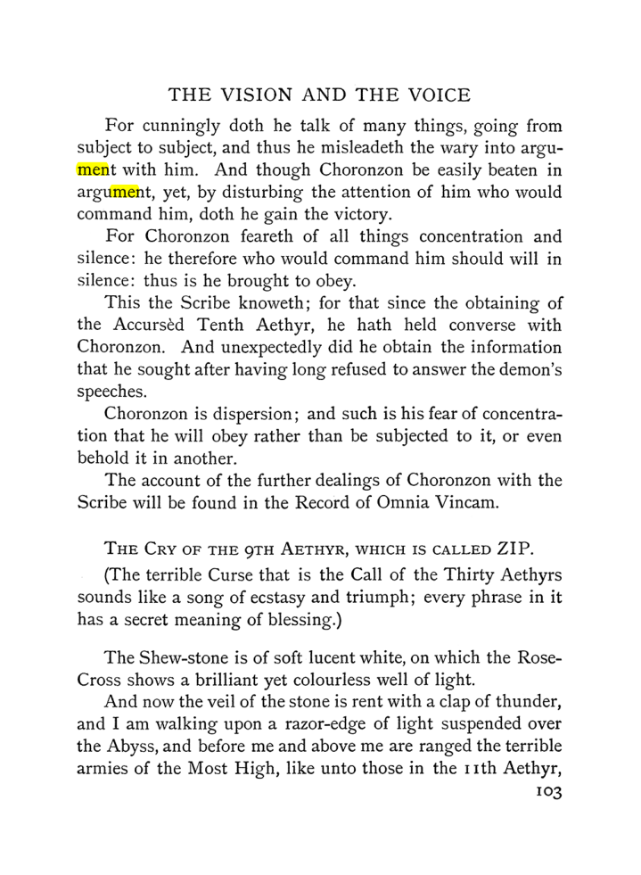 Original scan of The Vision and the Voice, PDF page 105