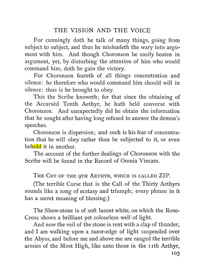 Original scan of The Vision and the Voice, PDF page 105