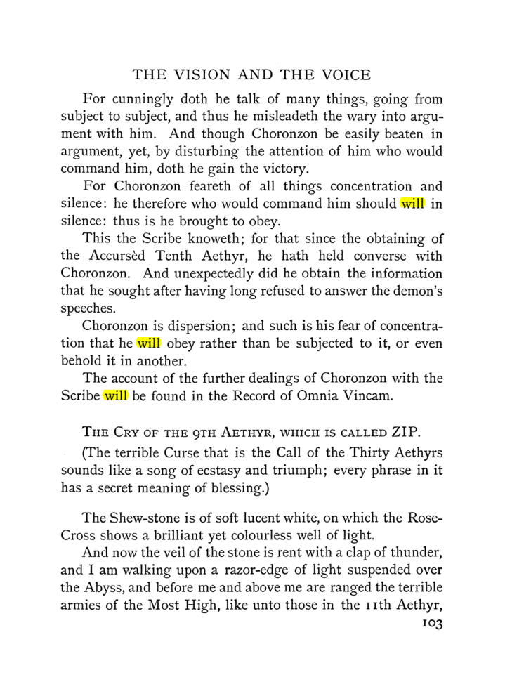 Original scan of The Vision and the Voice, PDF page 105