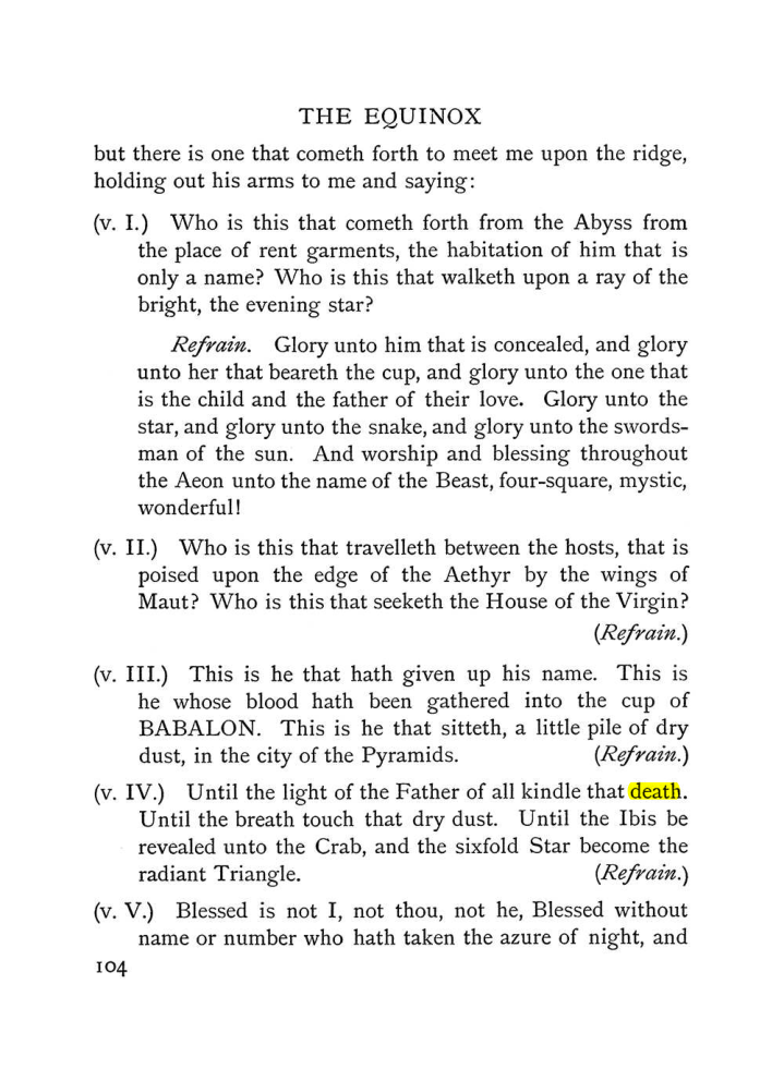 Original scan of The Vision and the Voice, PDF page 106