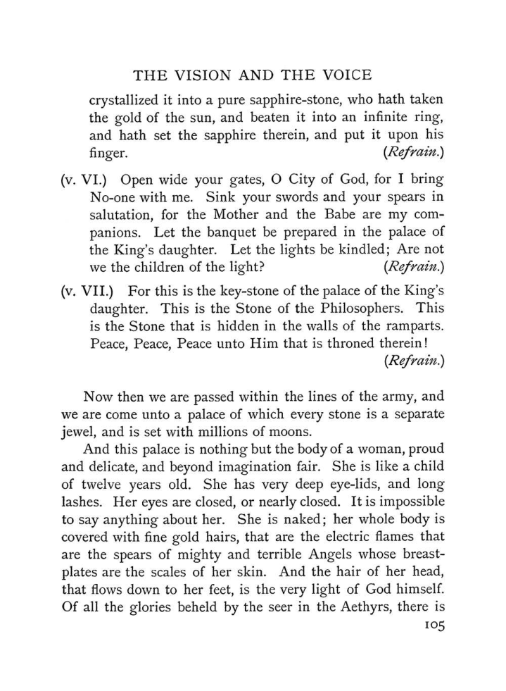 Original scan of The Vision and the Voice, PDF page 107