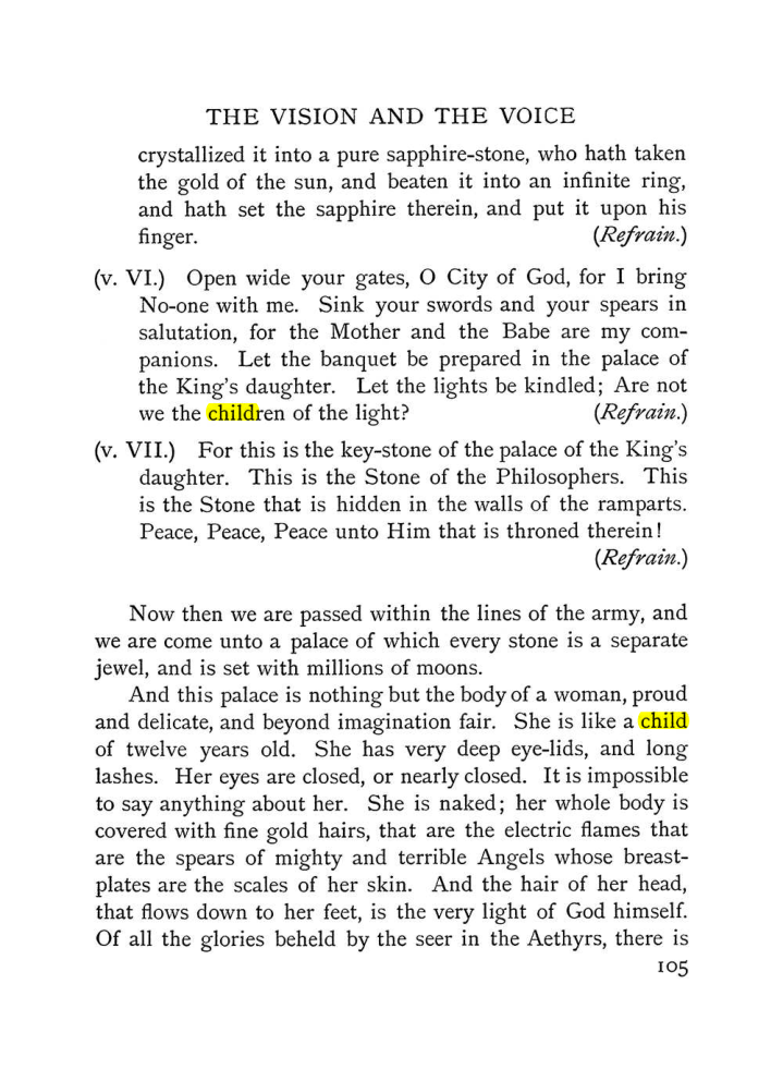 Original scan of The Vision and the Voice, PDF page 107
