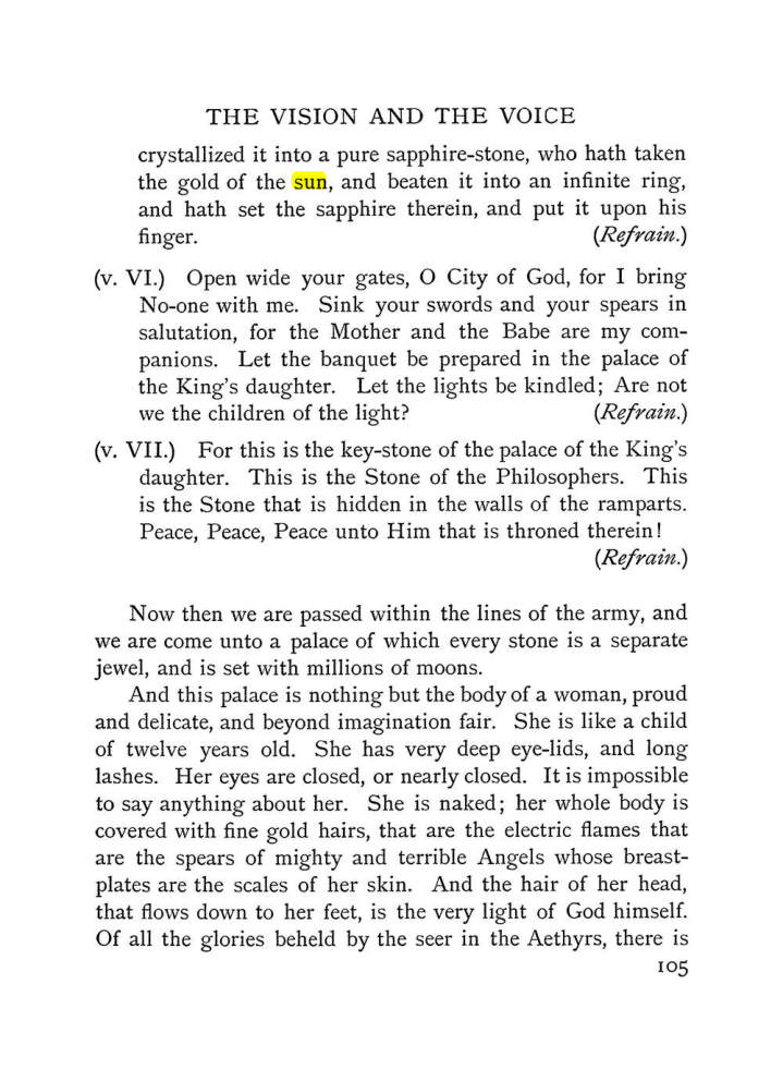 Original scan of The Vision and the Voice, PDF page 107