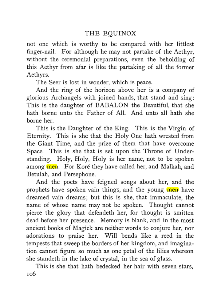 Original scan of The Vision and the Voice, PDF page 108
