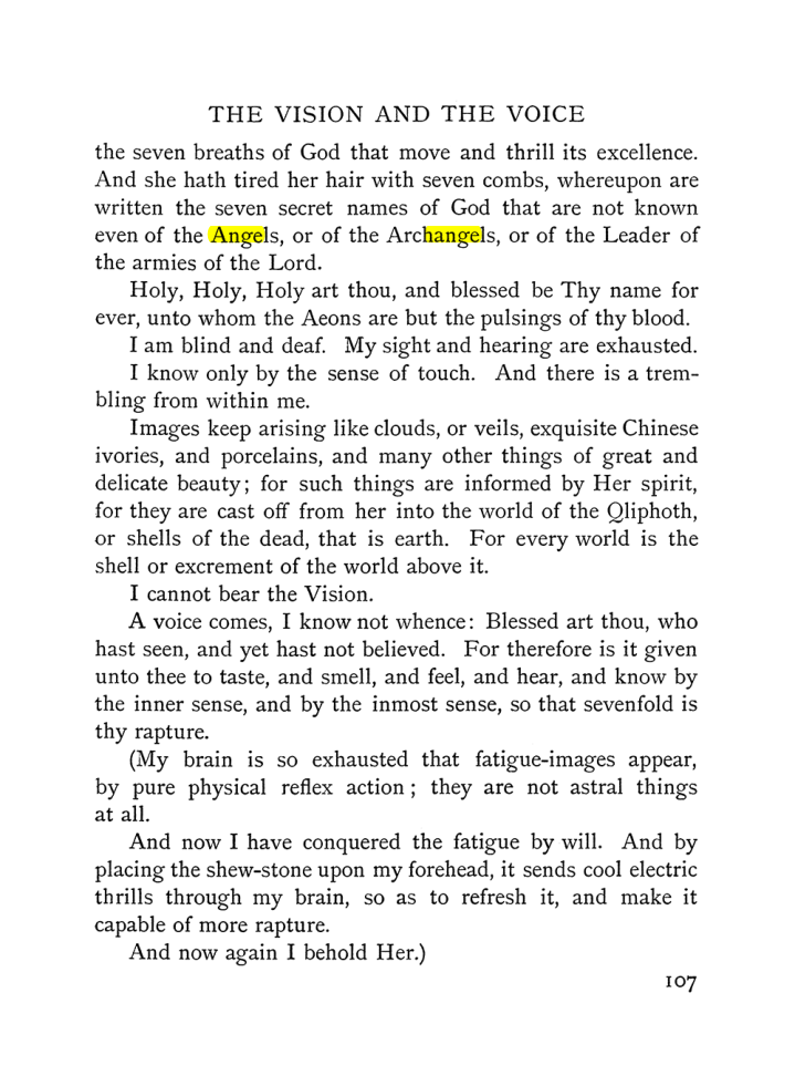 Original scan of The Vision and the Voice, PDF page 109