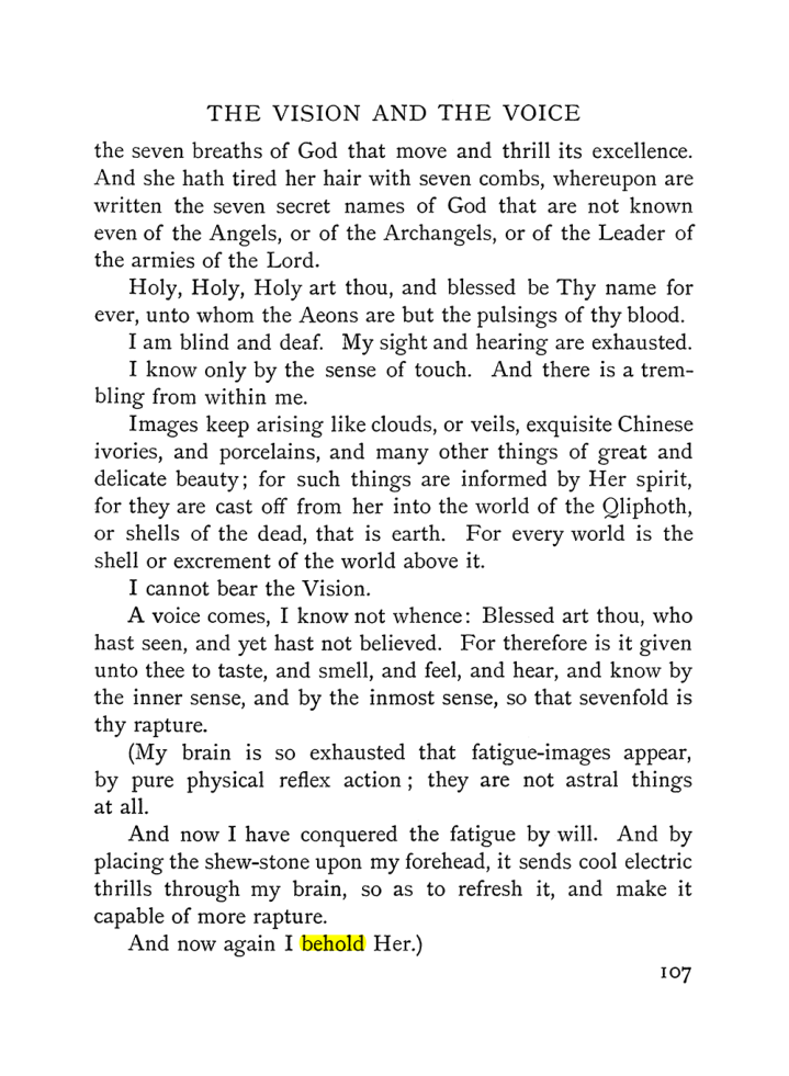 Original scan of The Vision and the Voice, PDF page 109