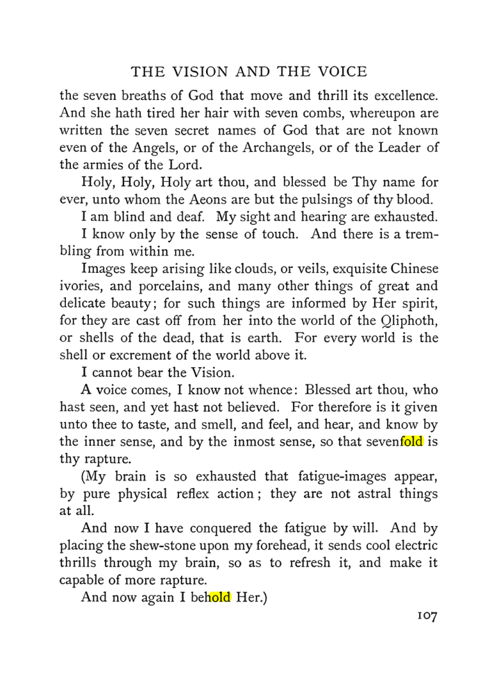 Original scan of The Vision and the Voice, PDF page 109