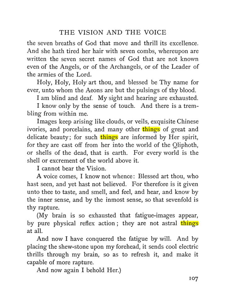 Original scan of The Vision and the Voice, PDF page 109