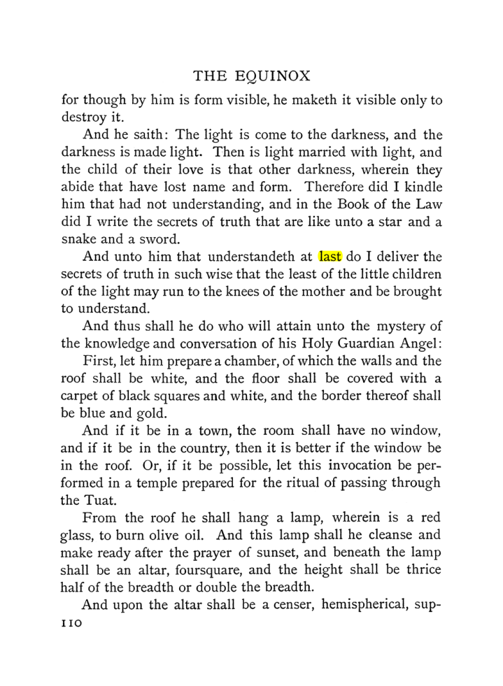 Original scan of The Vision and the Voice, PDF page 112