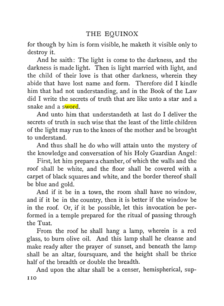Original scan of The Vision and the Voice, PDF page 112