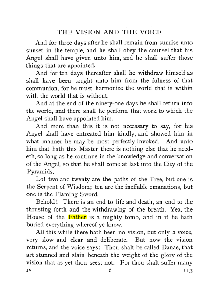 Original scan of The Vision and the Voice, PDF page 115