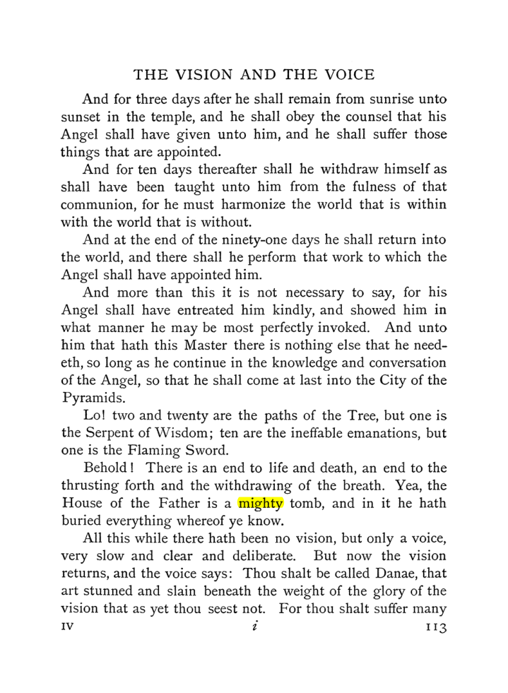 Original scan of The Vision and the Voice, PDF page 115