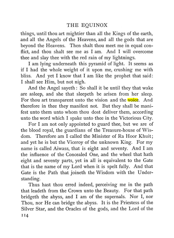 Original scan of The Vision and the Voice, PDF page 116