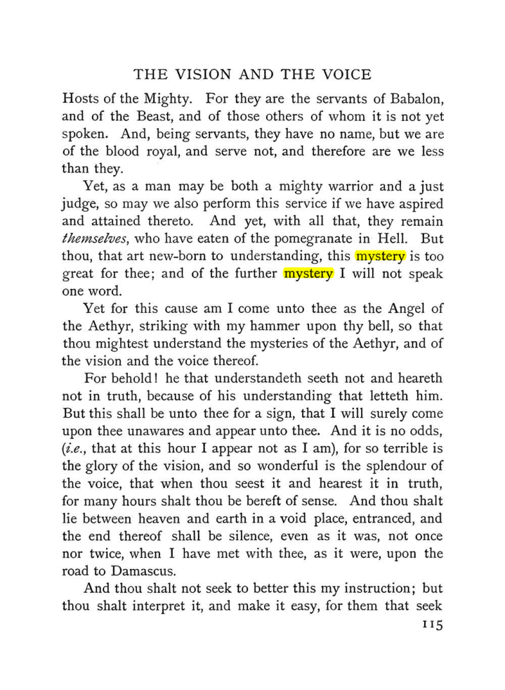 Original scan of The Vision and the Voice, PDF page 117
